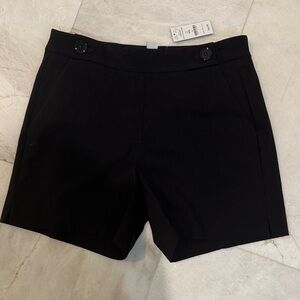 White House Black Market Classic Black Bermudas